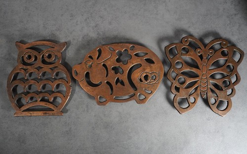 Gusseisen topfuntersetzer - 3x,