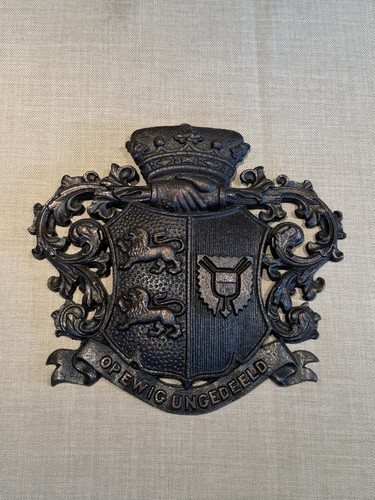 Gusseiserne reliefplatte des - gusseiserne,