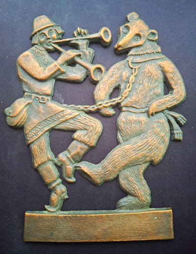 Wandrelief aus eisen motiv - wandrelief,