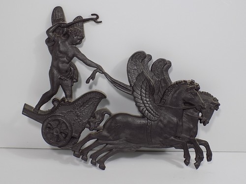 Original gusseisen wandrelief - original,