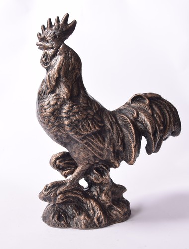 Skulptur hahn gusseisen - skulptur,
