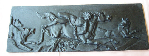 Gussplatte mazeppa und die - und,