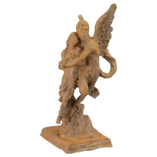 Figur gusseisen rostoptik amor - figur,