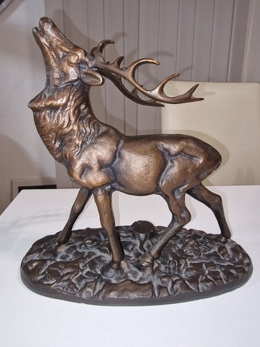 Skulptur röhrender hirsch - skulptur,