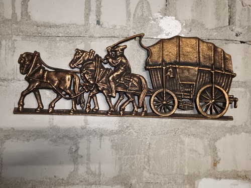 Vintage wandbild aus gusseisen - vintage,