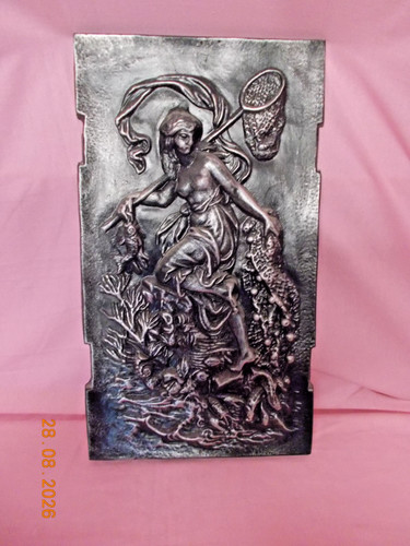 Gusseisen relief wandbild - relief,