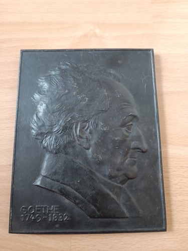Shw kunstguss portrait - shw, goethe