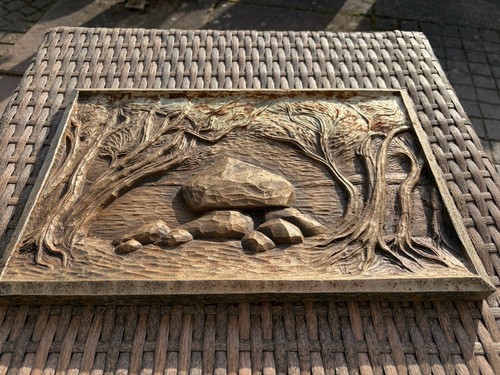 Rares kunstguss relief 1946 - rares,