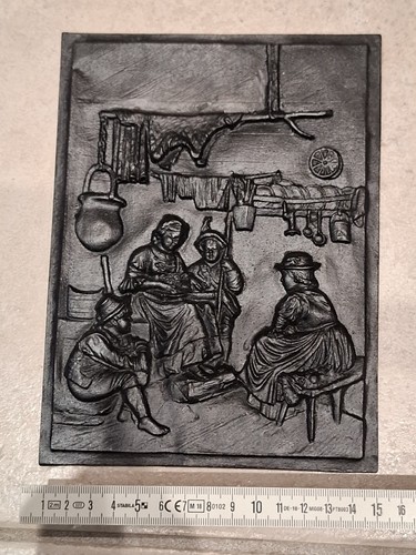 Wandbild gusseisen bild - wandbild,