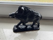 Antikes Guss Wildschwein