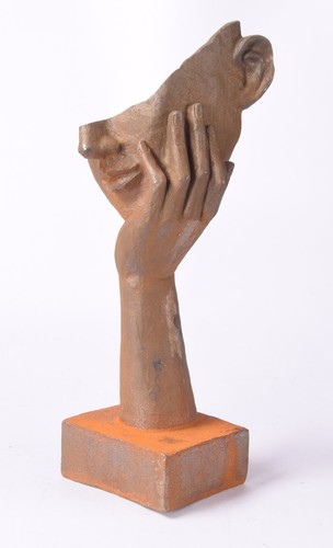 Skulptur gusseisen eisen figur - eisen,