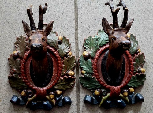 Rehbock buntes relief - 2x,